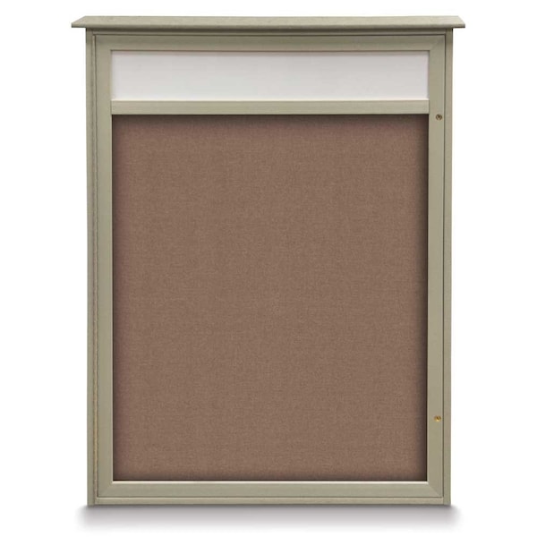 Triple Door Enclosed Indoor Letterboard